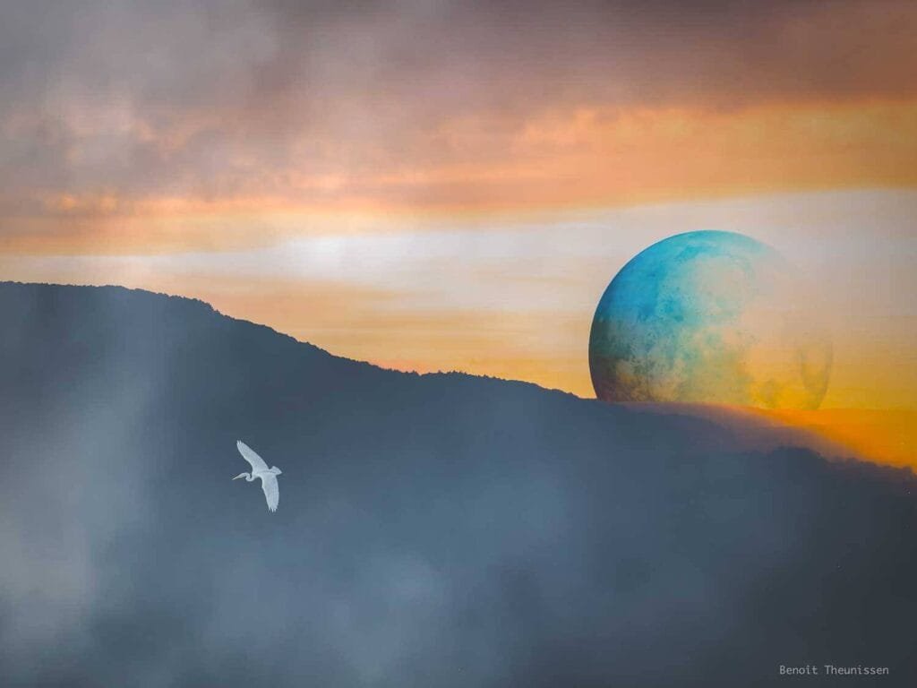 Otherworldly flight - Benoît Theunissen Otherworldly flight - Benoît Theunissen